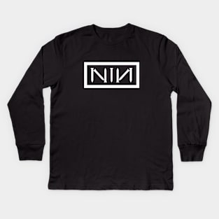 Nine Inch Nails Kids Long Sleeve T-Shirt